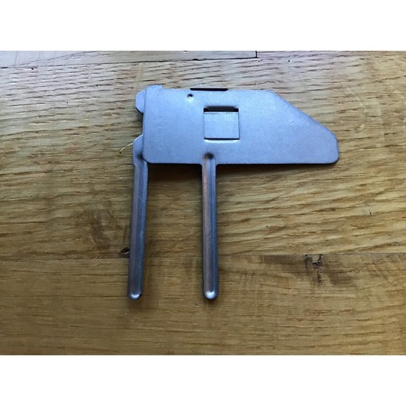 Vintage  60's Clinton Pleat Maker Stainless Steel Tool Made in USA - Picture 2 of 2